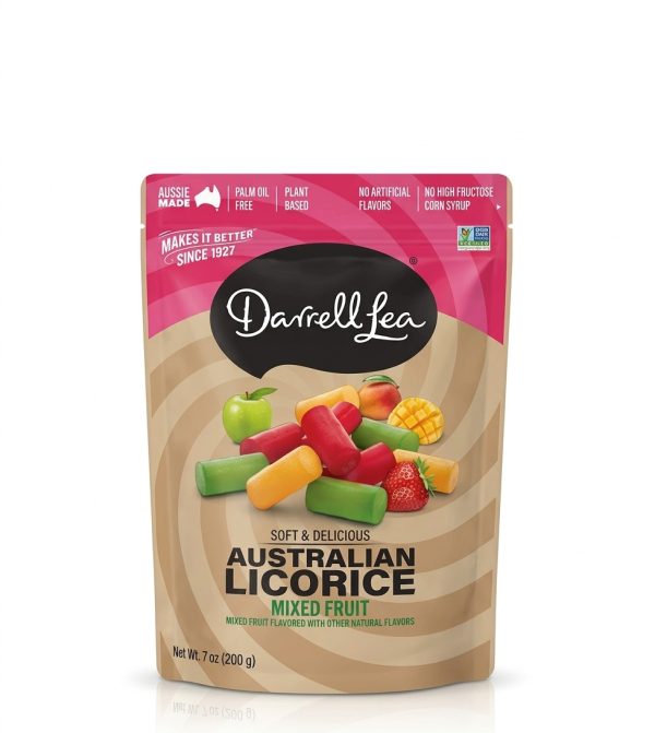 Darrell Lea Australian Licorice Mixed Fruit 200g