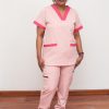 Ladies Shwe Shwe Medical Scrubs - Pink