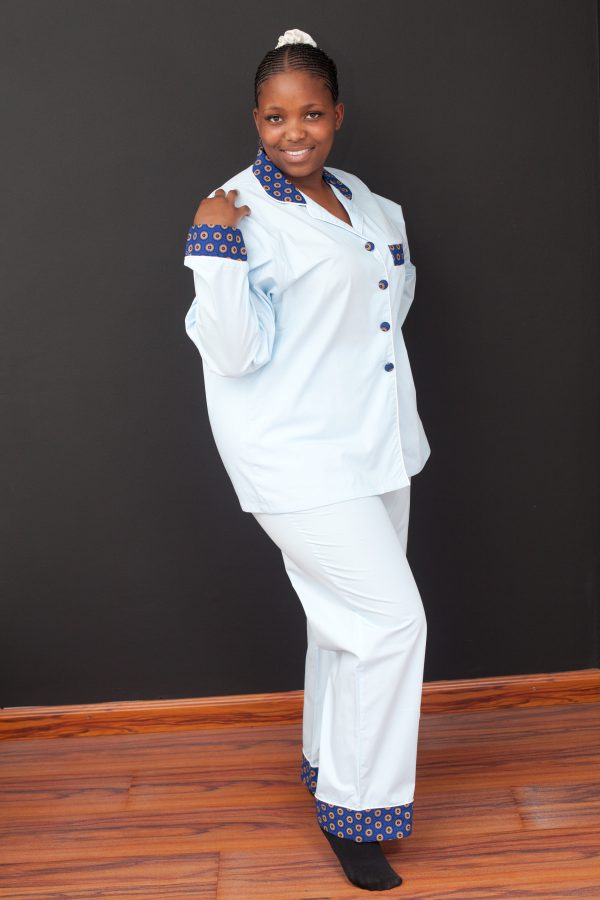 Ladies Shwe Shwe Pyjamas - Blue
