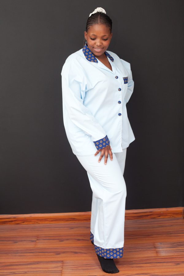 Ladies Shwe Shwe Pyjamas - Blue