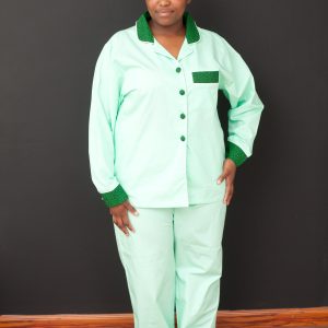 image-199 Ladies Shwe Shwe Pyjamas - Green