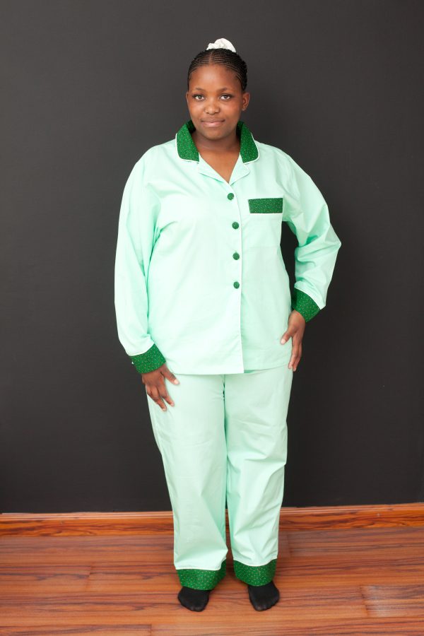 Ladies Shwe Shwe Pyjamas - Green