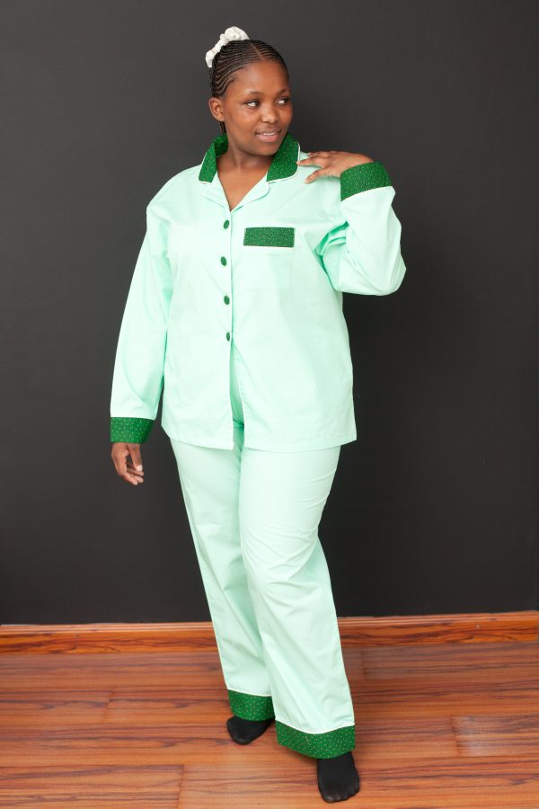 Ladies Shwe Shwe Pyjamas - Green