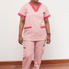 Ladies Shwe Shwe Medical Scrubs - Pink