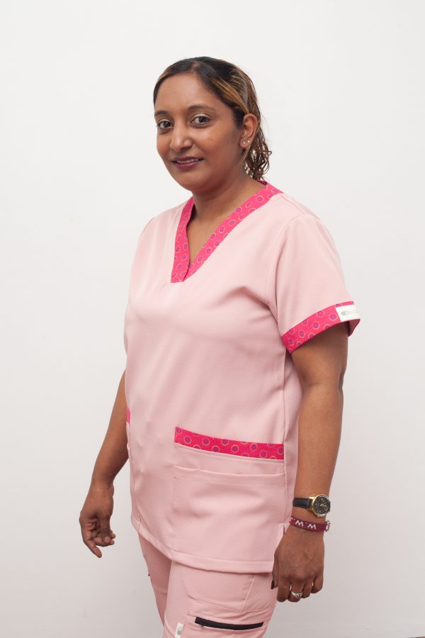 Ladies Shwe Shwe Medical Scrubs - Pink