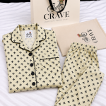 100% Cottom Pyjamas Fleur-de-lis