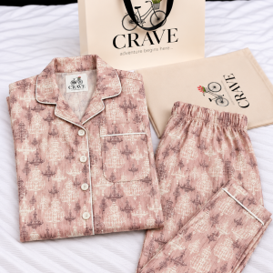100% Cotton Pyjamas Rose Affair
